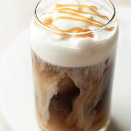 Salted Caramel Cream Cold Brew