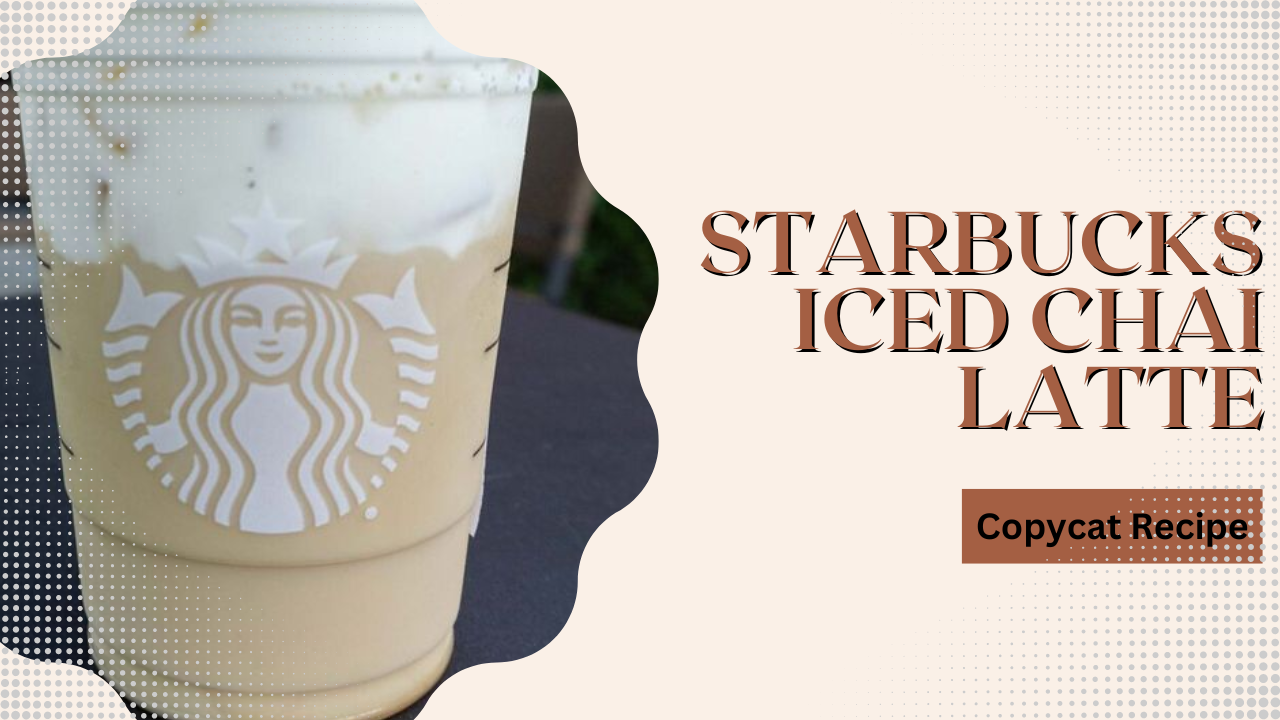 Starbucks Iced Chai Latte