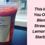 This is How You Order a Blended Strawberry Lemonade at Starbucks